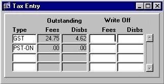 Tax Write Offs