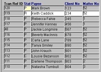 Trust Cheque Requisitions