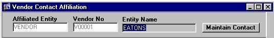 Maintaining Contact Information
