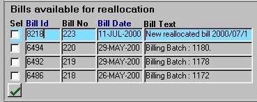 Reallocating Draft Bills