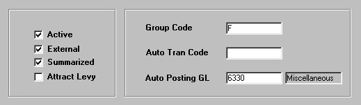 Maintaining Disbursement Codes