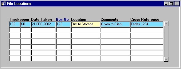 File Locations