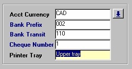 Maintain Bank Master