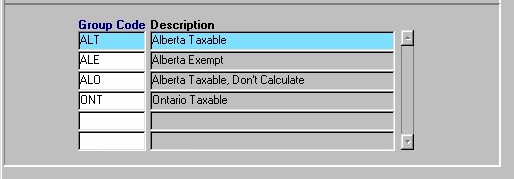 Maintaining Office Tax Groups