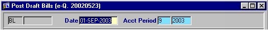 Post Draft Bills