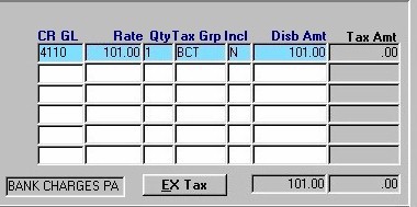 Post WIP Disbursements