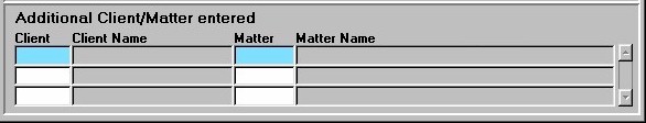 Prebilling Report