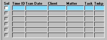 Recalculating Time Entries