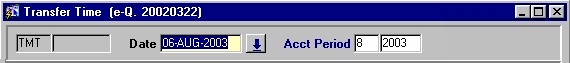 Transferring Time