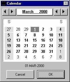 A Calendar Example